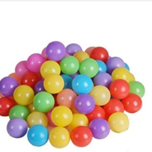 Multicoloured Ocean Balls 50 Pieces