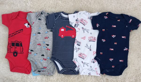 Baby Onesies 5 piece Pack