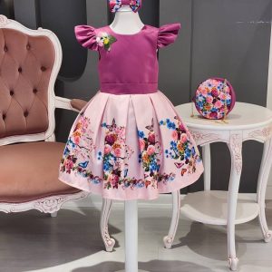 Floral Girls' Dress