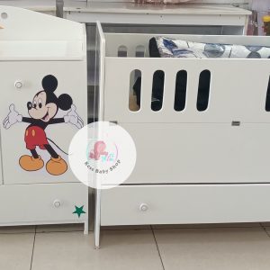 Baby Cot with Drawers