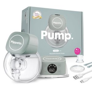 Wearable breast pump pippeta