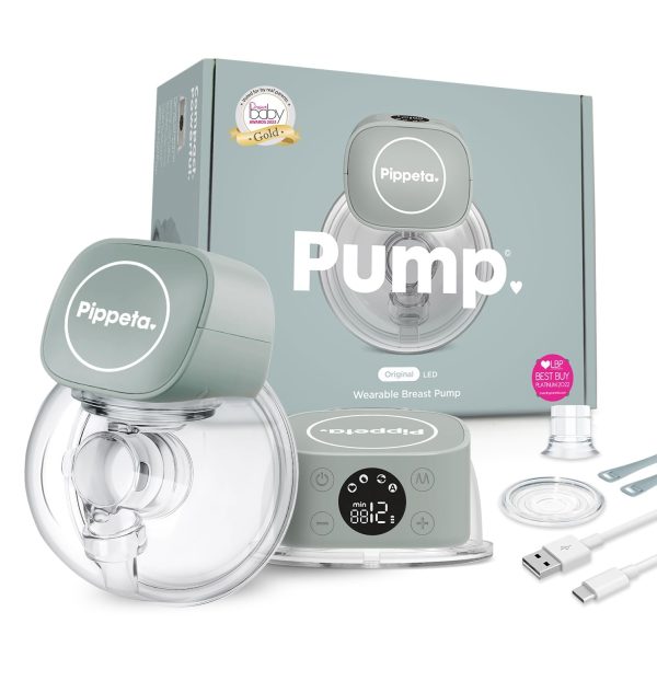 Wearable breast pump pippeta