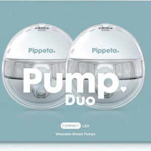 Pippeta Compact LED Wearable Duo Electric Breast Pump