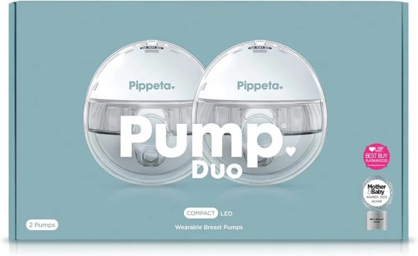 Pippeta Compact LED Wearable Duo Electric Breast Pump